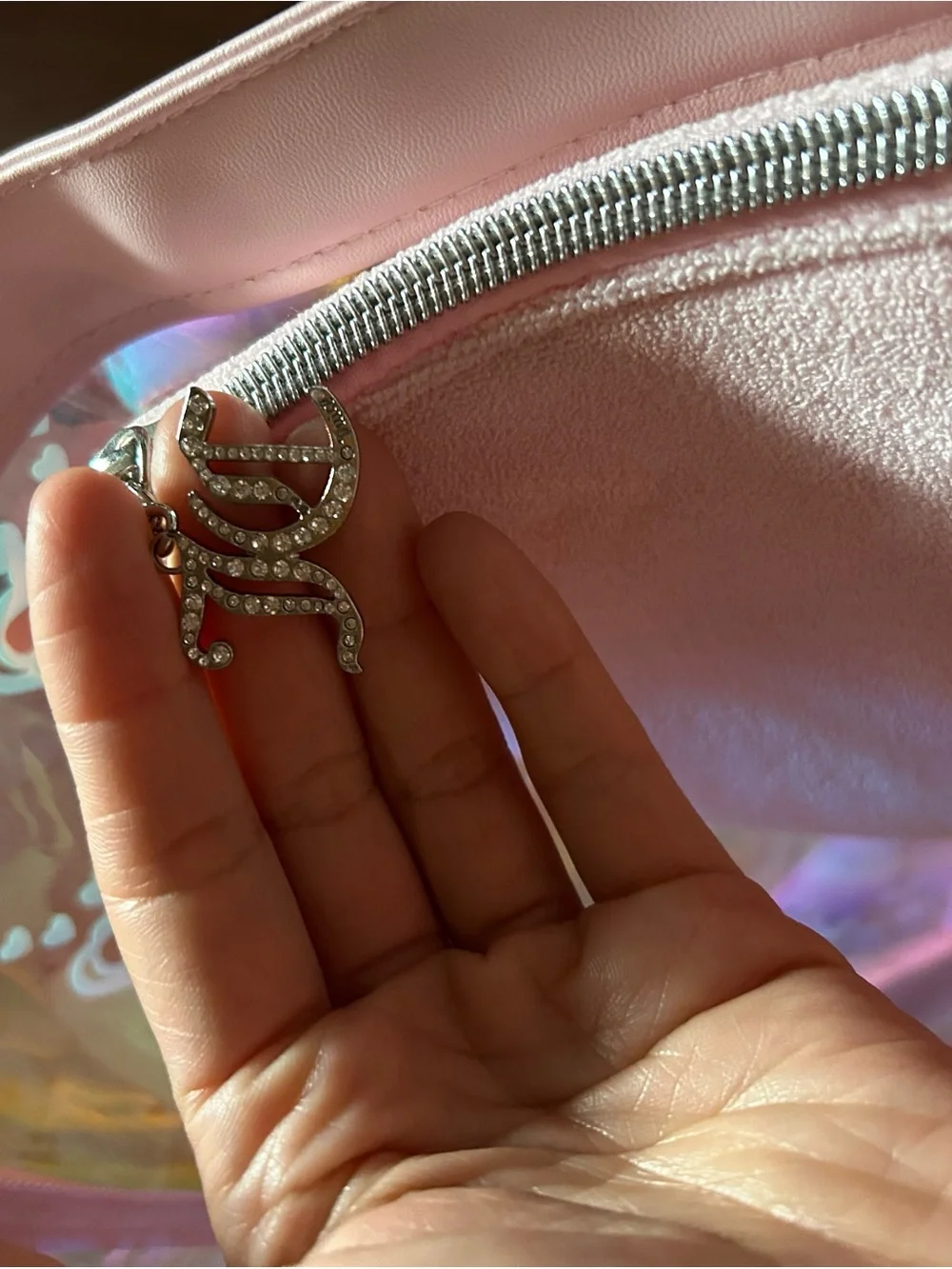 Juicy Couture iridescent clear